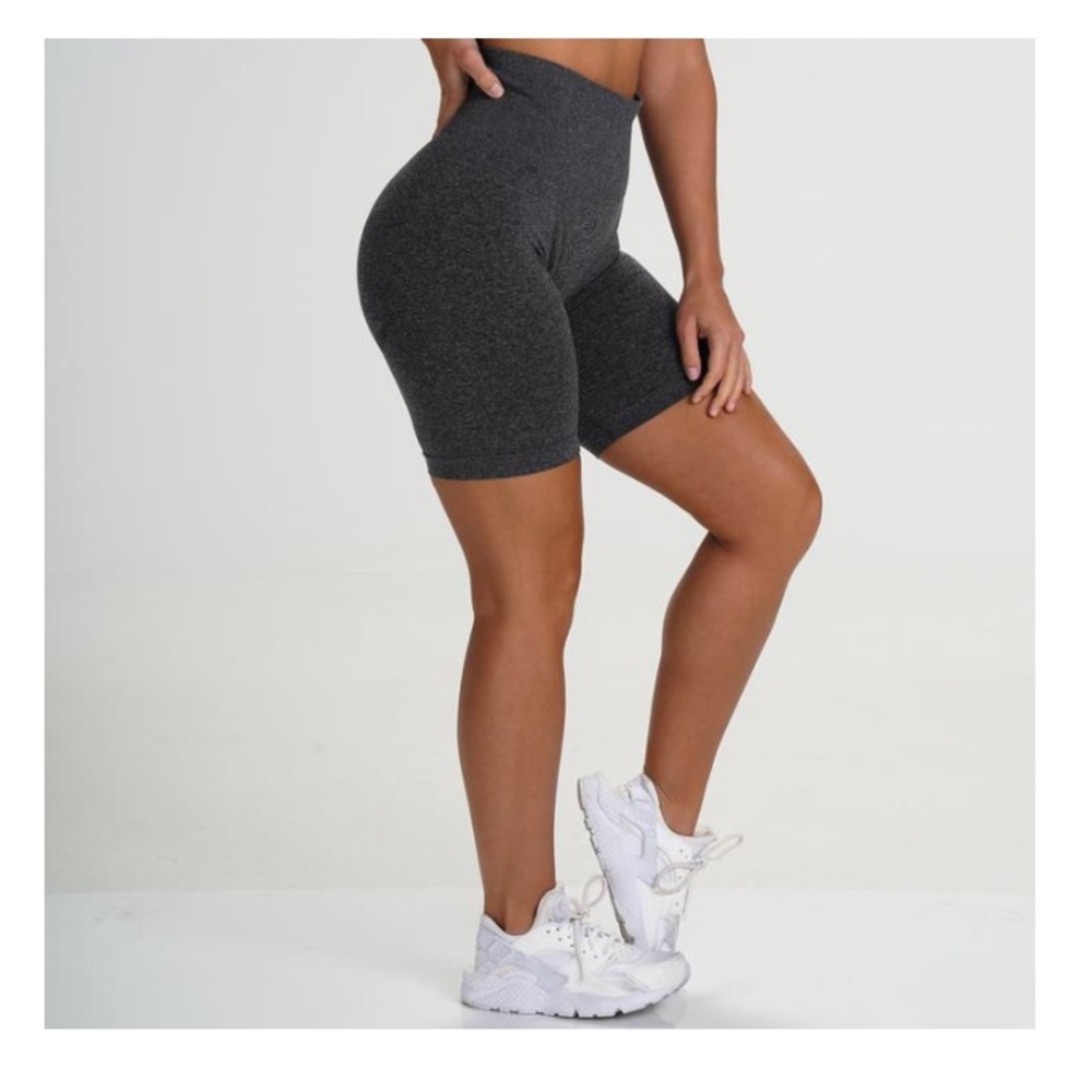 NVGTN Black Speckled Biker Shorts